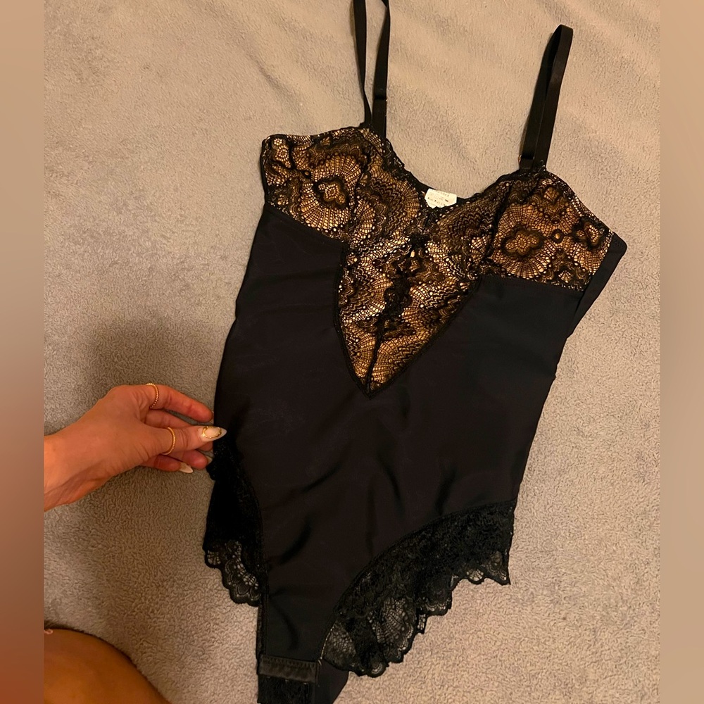 Black bodysuit. Like new size small